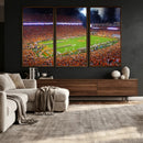 Clemson Football Stadium Wall Art Canvas Print, College by MyGreatCanvas | Canvas Wall Art Prints | Photo Prints & Wall Decor