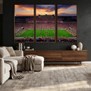 Oklahoma Sooners Stadium Wall Art Canvas Print, College by MyGreatCanvas | Canvas Wall Art Prints | Photo Prints & Wall Decor