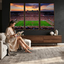 Oklahoma Sooners Stadium Wall Art Canvas Print, College
