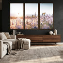 Lavender Field Wall Art Canvas Print, Butterfly Floral by MyGreatCanvas | Canvas Wall Art Prints | Photo Prints & Wall Decor