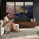 Donald W. Reynolds Razorback Stadium Wall Art Canvas Print –