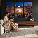 Oklahoma Memorial Stadium Wall Art Canvas Print – Oklahoma