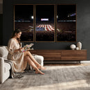 Oklahoma Memorial Stadium Wall Art Canvas Print – Oklahoma