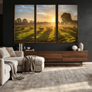 Sheep Wall Art Canvas Print – Rural Farm Animal Artwork by MyGreatCanvas | Canvas Wall Art Prints | Photo Prints & Wall Decor