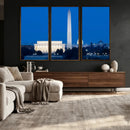 Washington DC Skyline Wall Art Canvas Print – Lincoln by MyGreatCanvas | Canvas Wall Art Prints | Photo Prints & Wall Decor
