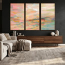 Abstract Pastel Landscape Wall Art Canvas Print – Soft Pink by MyGreatCanvas | Canvas Wall Art Prints | Photo Prints & Wall Decor