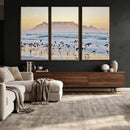 Seagulls Over Ocean Wall Art Canvas Print – Coastal Beach by MyGreatCanvas | Canvas Wall Art Prints | Photo Prints & Wall Decor