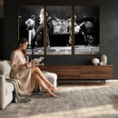 Led Zeppelin Live Concert Canvas Wall Art, Classic Rock Band Photography Print, Vintage Music Stage Performance Artwork by MyGreatCanvas | Canvas Wall Art Prints | Photo Prints & Wall Decor