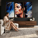 Abstract Michael Jackson Photo Wall Art Canvas Print by MyGreatCanvas | Canvas Wall Art Prints | Photo Prints & Wall Decor