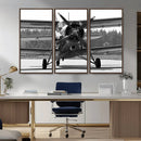Wall Art Old War Plane Canvas Print by MyGreatCanvas | Canvas Wall Art Prints | Photo Prints & Wall Decor