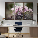 Pink Wild Flower Canvas Print by MyGreatCanvas | Canvas Wall Art Prints | Photo Prints & Wall Decor