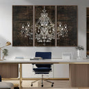 Rustic Chandelier Canvas Print by MyGreatCanvas | Canvas Wall Art Prints | Photo Prints & Wall Decor