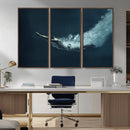 Swimmer Wall Art Canvas Print