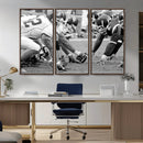 American Football Player Wall Art Canvas Print by MyGreatCanvas | Canvas Wall Art Prints | Photo Prints & Wall Decor