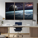 Space and Planet Canvas Print by MyGreatCanvas | Canvas Wall Art Prints | Photo Prints & Wall Decor