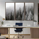 Big Foggy Forest and Misty Trees Forest Wall Art Canvas by MyGreatCanvas | Canvas Wall Art Prints | Photo Prints & Wall Decor