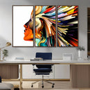 Profile Colors Canvas Print by MyGreatCanvas | Canvas Wall Art Prints | Photo Prints & Wall Decor