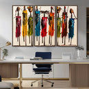 Abstract African Women Wall Art Canvas Print by MyGreatCanvas | Canvas Wall Art Prints | Photo Prints & Wall Decor