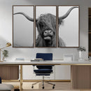 Texas Cow Wall Art Canvas, Texas Longhorn Cattle Canvas by MyGreatCanvas | Canvas Wall Art Prints | Photo Prints & Wall Decor