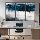 Abstract Blue and White Canvas Art | Large Wall Art for by MyGreatCanvas | Canvas Wall Art Prints | Photo Prints & Wall Decor