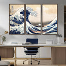 Hokusai: The Breaking Wave off Kanagawa Canvas Print by MyGreatCanvas | Canvas Wall Art Prints | Photo Prints & Wall Decor