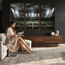 American Football Stadium Wall Art Canvas Print, Stadium