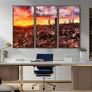 Arizona Desert Print, Western Cowboy Wall Art Print by MyGreatCanvas | Canvas Wall Art Prints | Photo Prints & Wall Decor