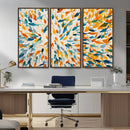 Colorful Fish Wall Art Print – Abstract Ocean-Inspired Wall