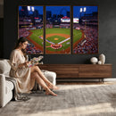 St. Louis Cardinals Baseball Team Print - Busch Stadium Wall
