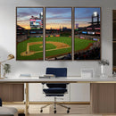 Citizens Bank Park Philadelphia Phillies Wall Art Canvas |
