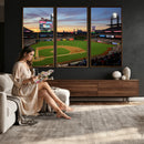 Citizens Bank Park Philadelphia Phillies Wall Art Canvas |