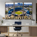 Los Angeles Dodgers Dodger Stadium Wall Art Canvas Print -