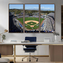 Los Angeles Dodgers Dodger Stadium Wall Art Canvas Print -