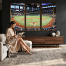 Texas Rangers Baseball Team Print - Arlington Globe Life