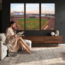 Cincinnati Reds Baseball Print Canvas- Cincinnati