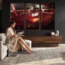 Houston Rockets Basketball Team Print Canvas- Houston Toyota