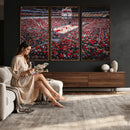 Louisville Cardinals Basketball Print Canvas - Louisville