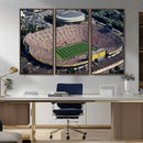 Michigan Wolverines Football Team Print - Ann Arbor Michigan