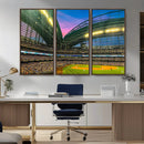 Milwaukee Brewers Baseball Team Print Canvas- American