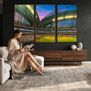 Milwaukee Brewers Baseball Team Print Canvas- American