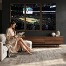 Milwaukee Bucks Basketball Print - Fiserv Forum Stadium Wall
