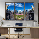 San Diego Padres Baseball Team Print - Petco Park Stadium by MyGreatCanvas | Canvas Wall Art Prints | Photo Prints & Wall Decor
