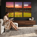 Oakland Athletics Baseball Team Print - Oakland Coliseum