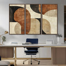 Wabi Sabi Abstract Wall Art Canvas Print | Large Minimalist