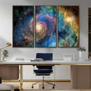 Spiral Galaxy Wall Art Canvas Print