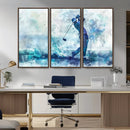 Golf Swing Wall Art Canvas Print - Sports-Inspired
