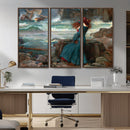 Miranda by the Shore Wall Art Canvas Print – Tempest Scene by MyGreatCanvas | Canvas Wall Art Prints | Photo Prints & Wall Decor