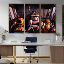 Carl Russel And Dog, Movie Up Poster, Movie Up Wall Art, by MyGreatCanvas | Canvas Wall Art Prints | Photo Prints & Wall Decor
