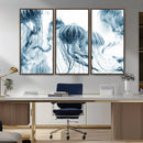 Abstract Jellyfish Canvas Print Wall Art