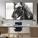 Framed Black and White Horse Wall Art | Ready to Hang and by MyGreatCanvas | Canvas Wall Art Prints | Photo Prints & Wall Decor